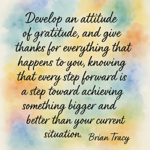attitude of gratitude