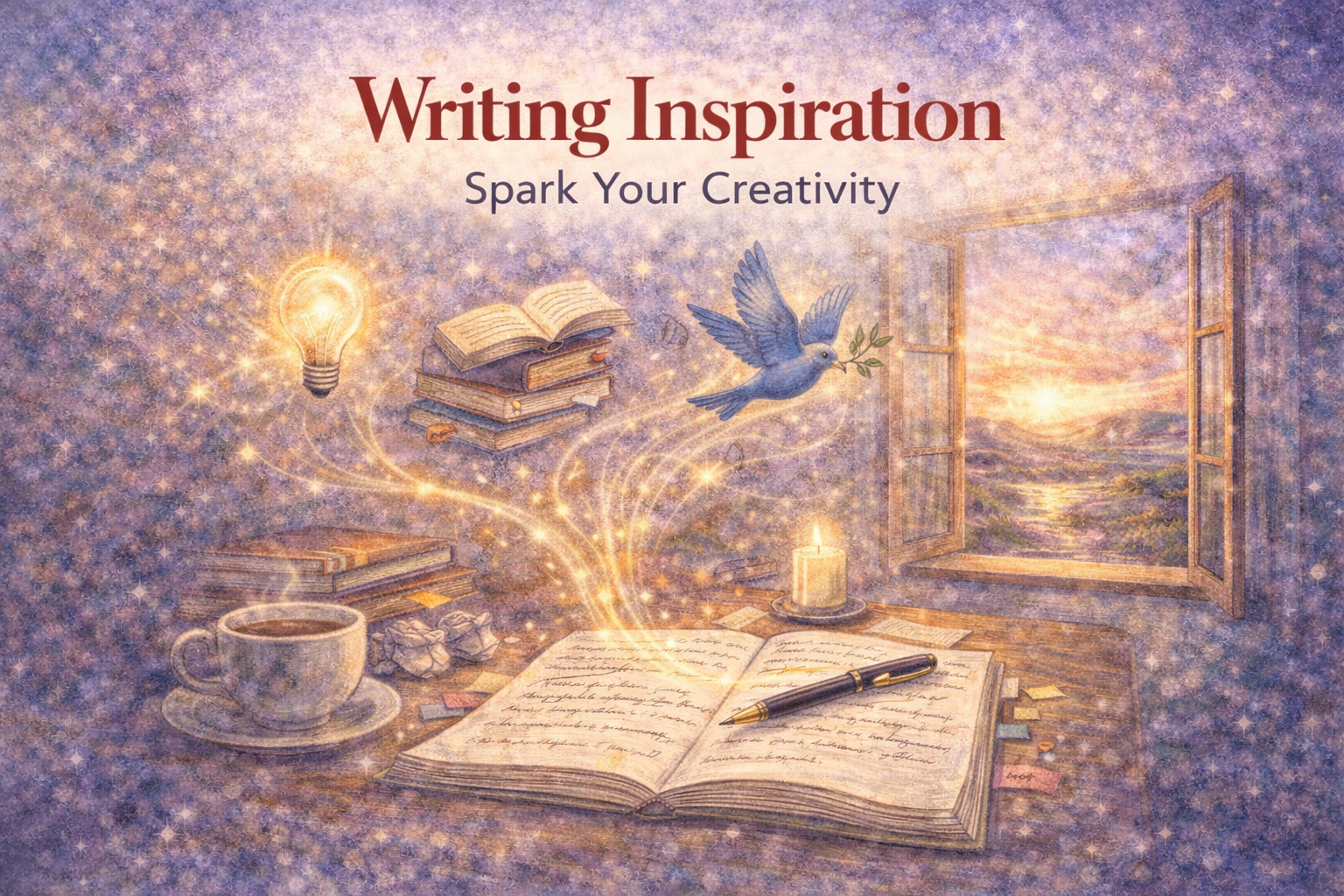 7 Surprising Places to Find Writing Inspiration Every Day | Tracie Joy
