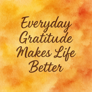 everyday gratitude