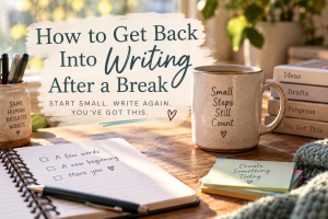 back into writing