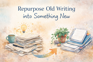 repurpose old writing