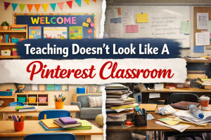 teaching doesn’t look like a pinterest classroom