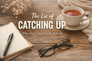 feeling behind in life