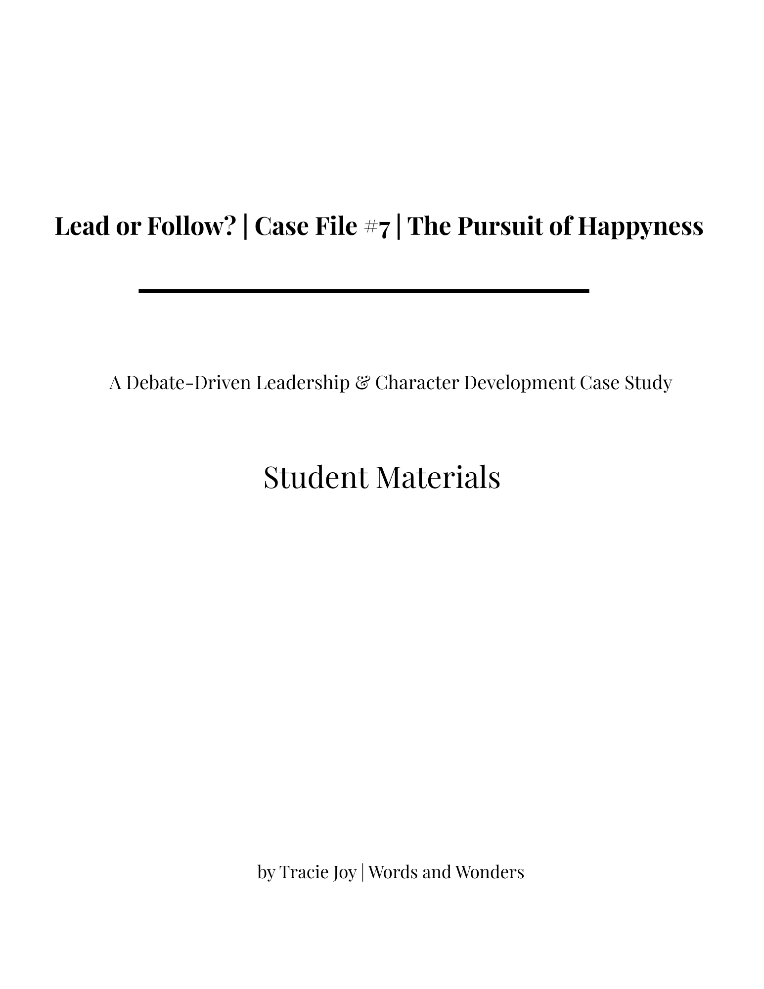 pursuit of happyness