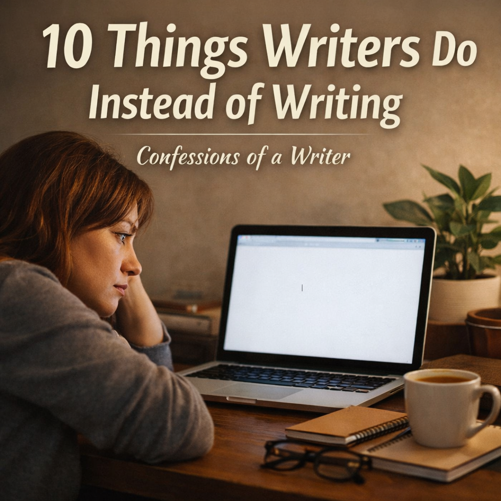 10 Things Writers Do Instead of Writing (Writer Confession)