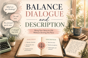 dialogue and description