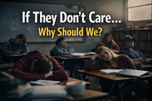 teacher burn out student apathy