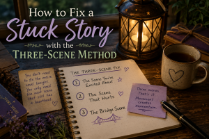 fix a stuck story three