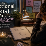 writing emotional scenes, painful