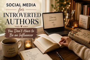 social media introverted authors